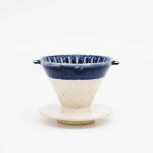 Chips Dripper (1-2 Cups) Premium White Navy Drop