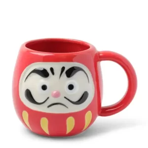 Daruma Mug Red 8.5 oz
